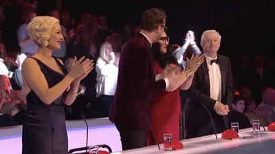 Louis Walsh didn’t exactly look ecstatic at the end of the Ireland’s Got Talent final