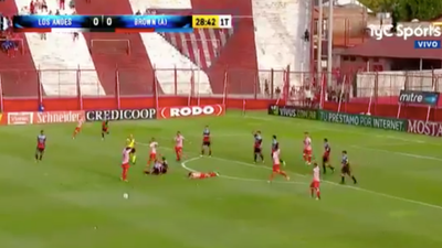 WATCH: Player complains about red card after nearly decapitating opponent with horrific tackle