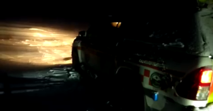 Two drivers ended up trapped in the Wicklow Mountains snowdrift thanks to SatNav