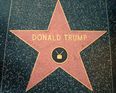 Donald Trump’s star on the Hollywood Walk of Fame has been smashed by a pick axe