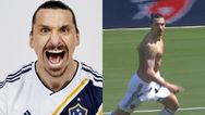 Zlatan Ibrahimović marks his LA Galaxy debut with a ridiculous 40-yard volley