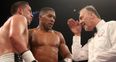 Everyone had the same thought about the referee during Anthony Joshua’s victory over Joseph Parker