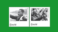 An Post release new stamps to celebrate the lives of Martin Luther King and Nelson Mandela