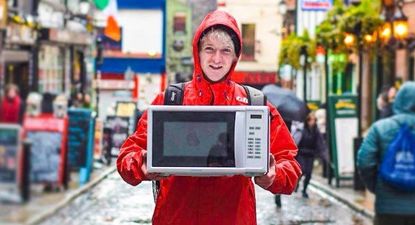 Monaghan man and microwave to hitchhike around Ireland to raise awareness for mental health