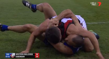 Irish AFL star facing punishment after allegedly biting opponent during scuffle