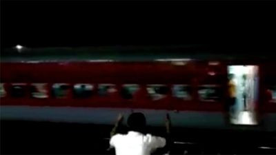 WATCH: Over 1,000 passengers on board an engine-less train that travelled over 13 kms