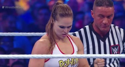 Ronda Rousey looked like a natural in her impressive WrestleMania debut