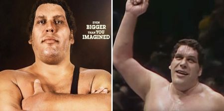 The documentary on Andre the Giant is getting amazing reviews