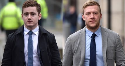 Paddy Jackson and Stuart Olding release statements after being sacked by Ulster and the IRFU
