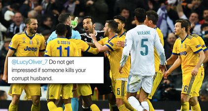 Michael Oliver’s wife targeted by Juventus fans on social media following late penalty call