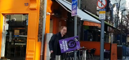 Man confronted while in the act of tearing down ‘Yes’ campaign posters in Limerick