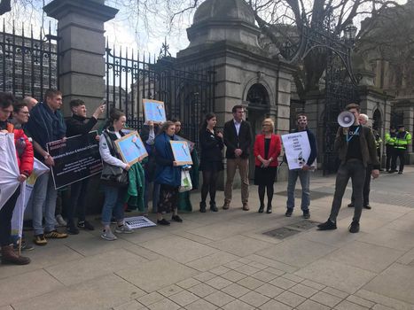 DCU Shanowen protest