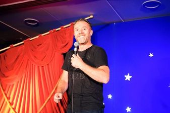 “Look ’em in the eye and embrace your fears.” The terror of my first ever stand-up gig