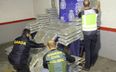 Five arrested after seizure of cannabis worth €3.4 million hidden in lettuce on lorry bound for Ireland