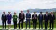 This incredible photo from the G7 summit perfectly sums up Donald Trump and world politics
