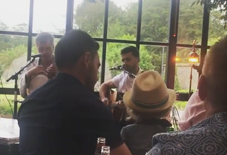 WATCH: Shane Long gives incredible rendition of Ed Sheeran song at Robbie Brady’s wedding
