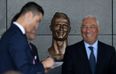 Highly scrutinised bust of Cristiano Ronaldo replaced with one bearing ‘better likeness’
