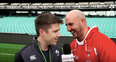 WATCH: Irish rugby team physio leaves Tadhg Kennelly in stitches with Mícheál Ó’Muircheartaigh impression