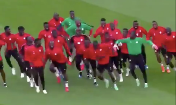Senegal training