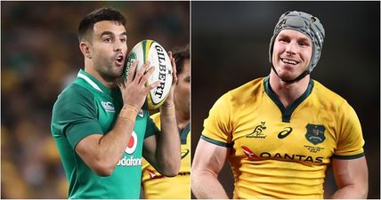 David Pocock shares class post-match dressing room picture with a younger Conor Murray
