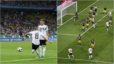 Toni Kroos’ shifting of the angle on his incredible free kick cost one unlucky punter almost €6,000