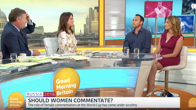 Former Chelsea player says he doesn’t want female commentators because of their “high pitch”