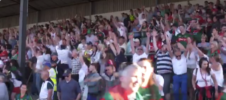 WATCH: Scenes at the final whistle of Kildare vs Mayo are what GAA is all about