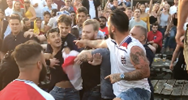 England fans brawl