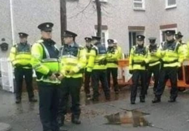 Gardai hosepipe ban