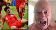 Ross Kemp records another brilliantly haunting video celebrating Harry Maguire’s goal