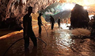 First two boys reported to have been rescued from flooded Thailand caves