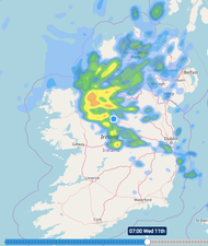 Met Éireann say that it’s finally going to rain this week