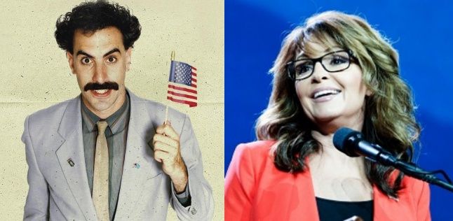 Sacha Baron Cohen Sarah Palin