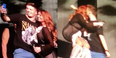 Irishman gets on stage to meet Shania Twain and he instantly starts flirting with her… and she does too