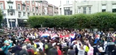 After the final, O’Connell Street in Dublin was absolutely wedged with Croatian and French fans