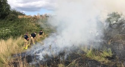 A ‘High Fire Risk’ warning is in place for the whole country until Wednesday