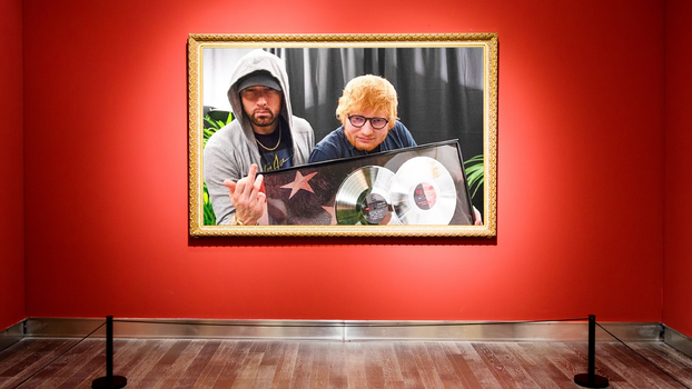 Eminem Ed Sheeran photograph funny