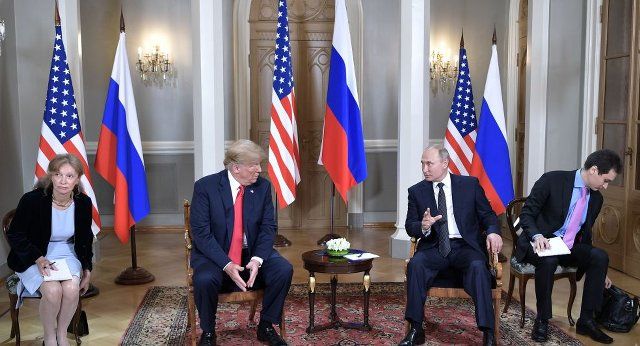 Donald Trump Vladimir Putin Russia