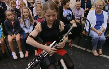 WATCH: This video of a young girl playing the uilleann pipes is absolutely class