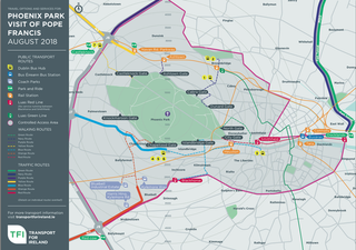 Here is the full list of roads closures taking place in Dublin during the Pope’s visit