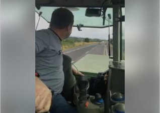 WATCH: Carlow farmer claims world record for longest distance reversing a tractor