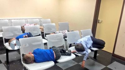 Dublin Housing Executive issue statement following photo of sleeping children in Tallaght Garda Station