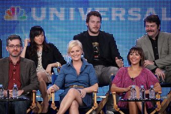 Amy Poehler has teased a Parks & Rec reunion in classic Leslie Knope fashion