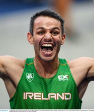 Watch the moment Thomas Barr wins bronze in 400m hurdle at European Championships