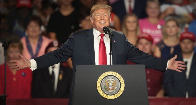 Donald Trump Charlottesville alt-right 2018