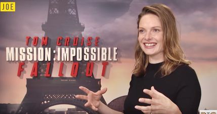 Mission: Impossible – Fallout star Rebecca Ferguson reveals who’d win in a fight between Tom Cruise & Michael Fassbender