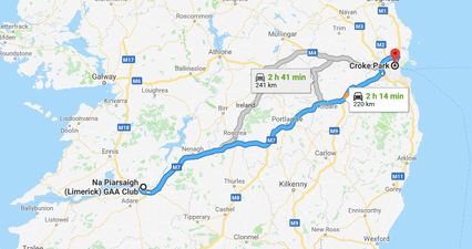 Limerick supporter runs 200km from Caherdavin to Croke Park ahead of All-Ireland Final