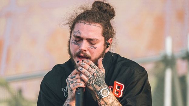 Post Malone smoking dublin