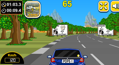 You need to play this addictive video game about the Pope in Ireland