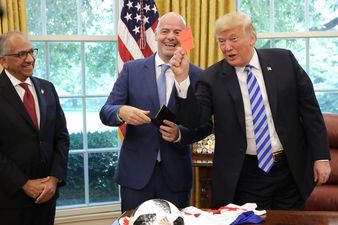FIFA boss gives Trump a red card during meeting for 2026 World Cup
